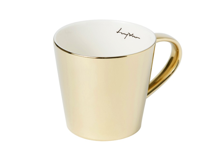 Rounded Mirror Cup_Tall (Gold / White Gold)